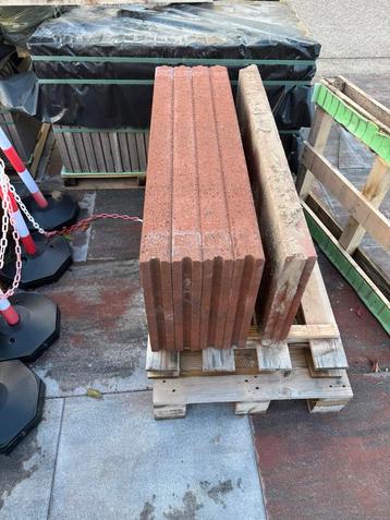 Betonband 40x100x7 roestbruin 5 stuks beschikbaar voor biedingen