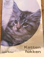 Boek Katten fokken - Basisgids Dierenverzorging kat kittens, Ophalen of Verzenden, Zo goed als nieuw, Katten, Esther Verhoef