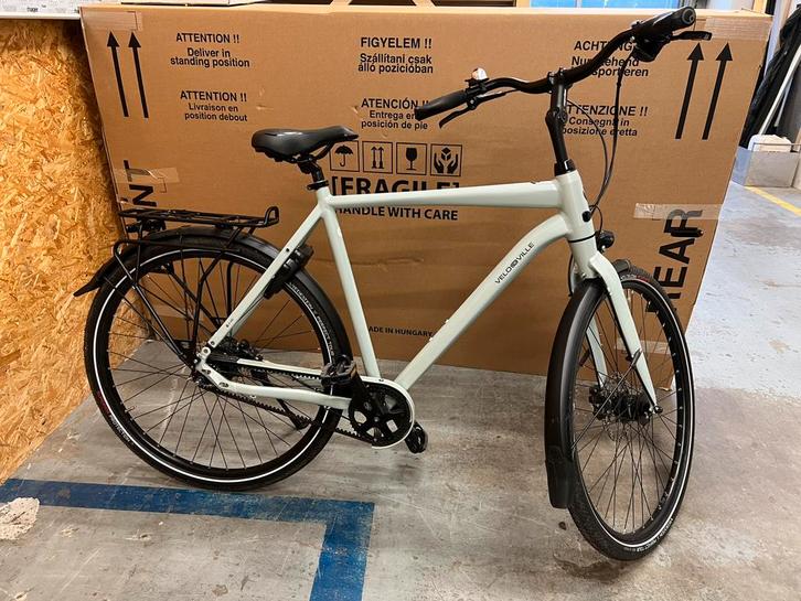 Velo de Ville herenfiets met riemaandrijving, Fietsen en Brommers, Fietsen | Heren | Herenfietsen, Zo goed als nieuw, Overige merken