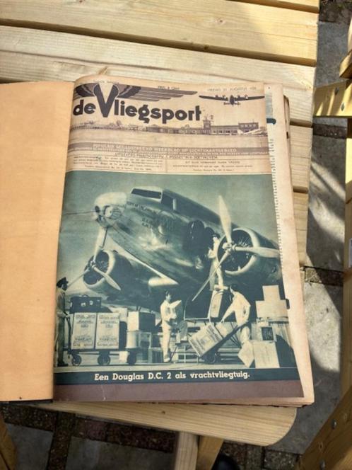 Tijdschrift DE VLIEGSPORT jaargang 1936 ingebonden, Verzamelen, Tijdschriften, Kranten en Knipsels, Tijdschrift, Nederland, 1920 tot 1940