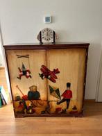 Vintage Kinderkast, Kinderen en Baby's, Kinderkamer | Commodes en Kasten, Ophalen, Gebruikt, Kast, 105 cm of meer