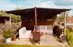 Overkapping met schuur/chalet, gratis!, Ophalen, Gebruikt