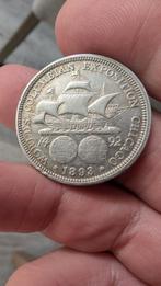 Munt Verenigde Staten 1893, Ophalen of Verzenden, Zilver