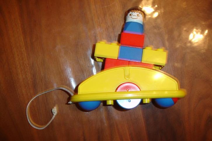 Lego duplo 2056 rocker wip wap met trekkoord complete set!, Kinderen en Baby's, Speelgoed | Duplo en Lego, Zo goed als nieuw, Duplo