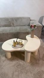 Salontafel japandi creme, Ophalen, 100 tot 150 cm, 50 tot 100 cm, Zo goed als nieuw