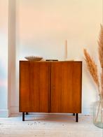 Vintage retro dressoir kast mid century, Ophalen, Zo goed als nieuw, Minder dan 150 cm, Minder dan 100 cm
