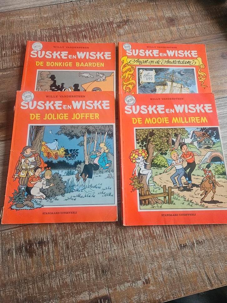 Suske en Wiske - 4 Stripboeken, Boeken, Stripboeken, Gelezen, Meerdere stripboeken, Ophalen of Verzenden