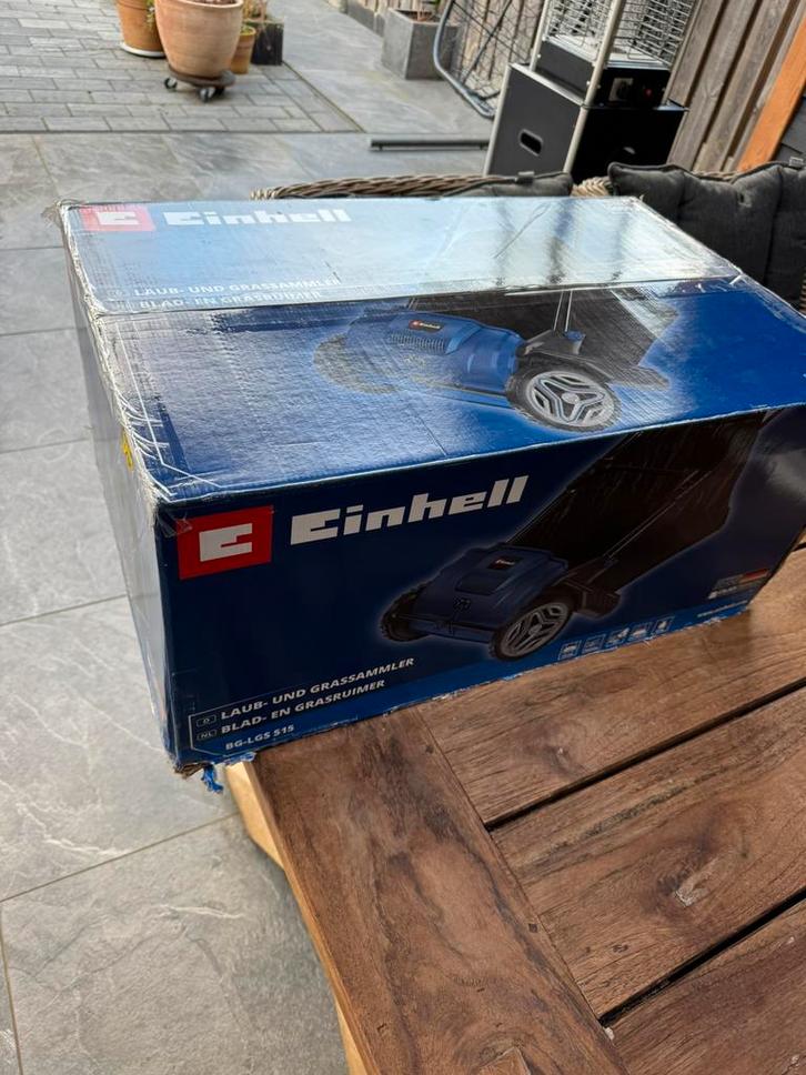 een nieuwe gras en bladruimer, Tuin en Terras, Veegmachines, Nieuw, Ophalen of Verzenden