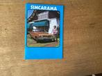 Simcarama Brochure - met info Matra 530LX, Ophalen of Verzenden, Gelezen, Overige merken