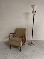 Vintage Fauteuil Artdeco retro stoel, Huis en Inrichting, Fauteuils, Ophalen, Gebruikt, Geen, 50 tot 75 cm