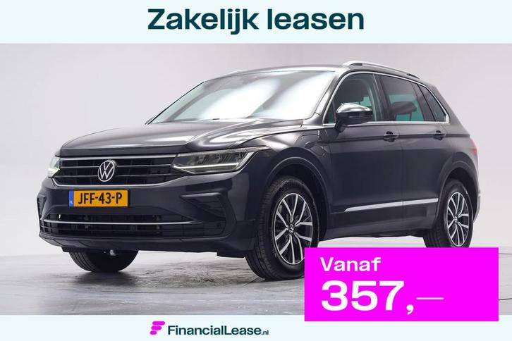 Volkswagen Tiguan 1.4 eHybrid Life [ Virtual cockpit Navi St, Auto's, Volkswagen, Bedrijf, Lease, Financial lease, Tiguan, ABS