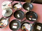 Tefal pannen diverse uitvoeringen en maten, Huis en Inrichting, Xxxx, Ophalen of Verzenden, Zo goed als nieuw, Rvs