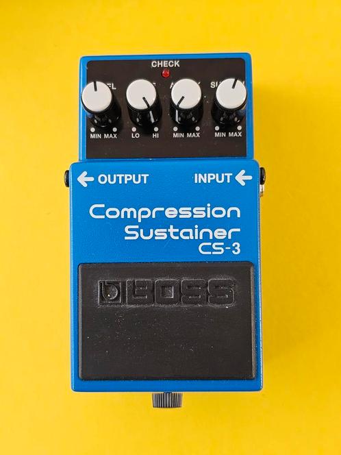 Boss CS-3 Compression Sustainer, Muziek en Instrumenten, Effecten, Zo goed als nieuw, Compressor, Ophalen of Verzenden