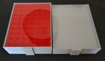 Lindner 9 Munt Cassettes & Extra's  beschikbaar voor biedingen
