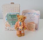 Cherished Teddies Thanksgiving dad with turkey Rick 1996, Ophalen of Verzenden, Zo goed als nieuw, Beeldje, Cherished Teddies
