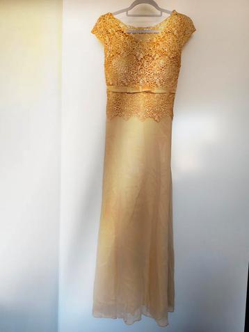 Nieuw Jurk colour sand gold voor avondjurk gala beschikbaar voor biedingen