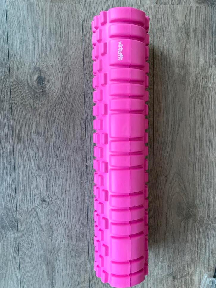 Roze Foamroller - Zo goed als nieuw!, Sport en Fitness, Fitnessmaterialen, Zo goed als nieuw, Foamroller, Benen, Ophalen of Verzenden