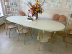 Tafel te koop, Huis en Inrichting, Tafels | Eettafels, Ophalen, 100 tot 150 cm, 200 cm of meer, Zo goed als nieuw