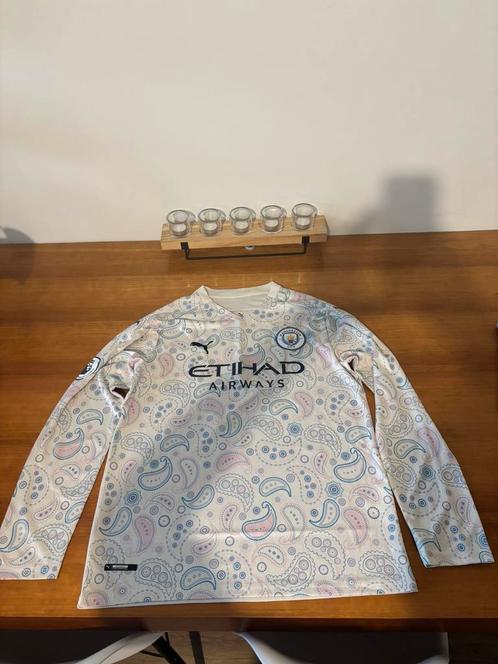 Mamchester City Derde 21/22, Verzamelen, Sportartikelen en Voetbal, Zo goed als nieuw, Shirt, Ophalen of Verzenden