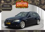 BMW 3-serie Touring 335i High Executive|NL AUTO|GOED ONDERHO, Achterwielaandrijving, Zwart, Blauw, Leder en Stof
