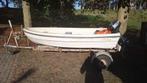 Boot met buitenboordmotor en trailer ( terhi sunny), Watersport en Boten, Bootonderdelen, Ophalen, Gebruikt, Motor en Techniek