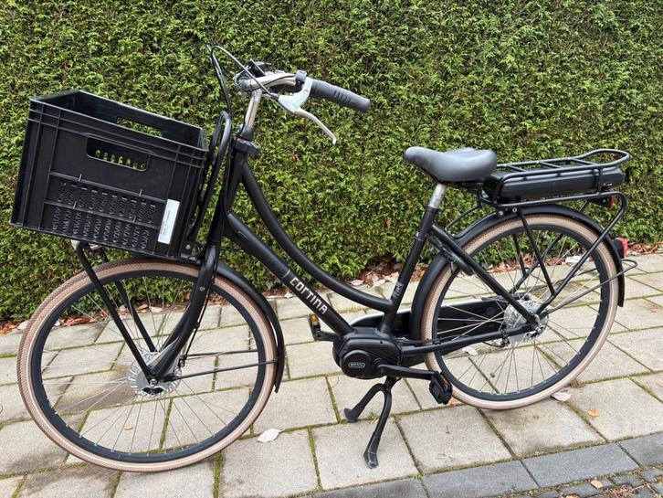 Cortina e u4 elektrische fiets middenmotor zwart, Fietsen en Brommers, Elektrische fietsen, Zo goed als nieuw, 47 tot 51 cm, Ophalen of Verzenden