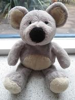 Beer of muis van Hema grijs velours meet ca 25 cm, Ophalen of Verzenden, Zo goed als nieuw, Beer