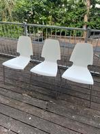 Vilmar IKEA Chairs - 3x, Ophalen, Gebruikt, Wit, Drie