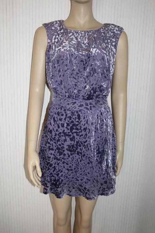 Noisette Nougat London cocktailjurk jurk fluweel lila S, Kleding | Dames, Jurken, Zo goed als nieuw, Maat 36 (S), Paars, Boven de knie