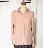 lente! VANILIA paste roze classic blouse past mt 36, 38, 40, Gedragen, Maat 38/40 (M), Ophalen of Verzenden, Roze