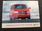 Volkswagen Caravelle - persfoto 1999, Ophalen of Verzenden, Zo goed als nieuw, Auto's