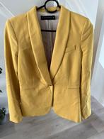 Gele Zara Woman Blazer - Maat XS, Ophalen, Geel, Zo goed als nieuw, Jasje