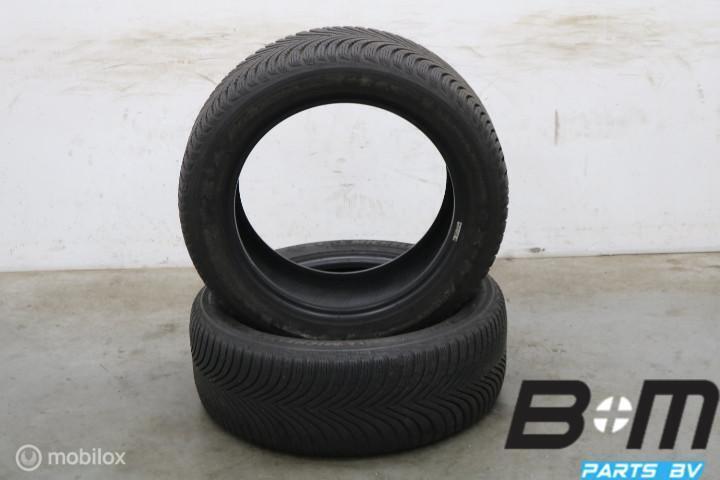 2 x 2255017 98V Michelin Alpin 5 met 5mm 225 50 17, Auto-onderdelen, Banden en Velgen, Band(en), Gebruikt