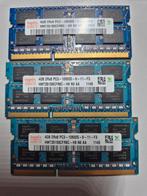 Hynix 3X4GB DDR3 SET, Computers en Software, RAM geheugen, DDR3, Ophalen of Verzenden, Zo goed als nieuw, Laptop