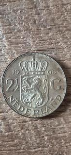 Zilveren Rijksdaalder 1966 - Koningin Juliana, Koningin Juliana, Zilver, Ophalen of Verzenden, Losse munt