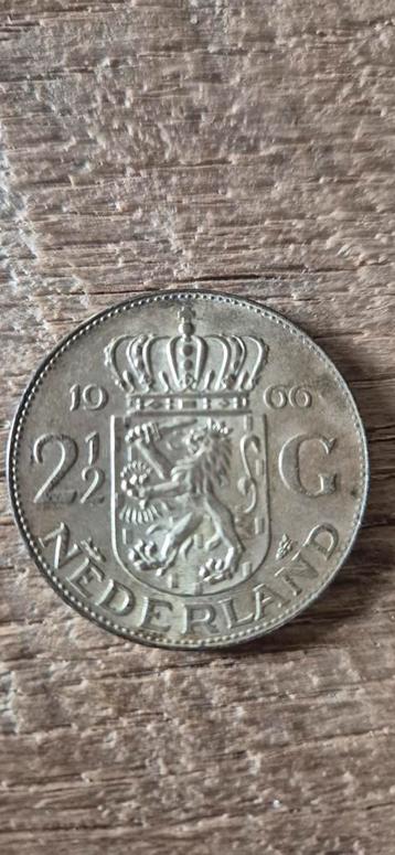 Zilveren Rijksdaalder 1966 - Koningin Juliana beschikbaar voor biedingen