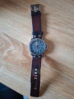 Diesel Horloge, Sieraden, Tassen en Uiterlijk, Horloges | Heren, Staal, Ophalen, Overige merken, Leer