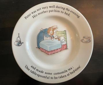 Wedgwood Peter Rabitt bordje 18cm beschikbaar voor biedingen