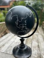 Rivièra Maison wereldbol zwart, Huis en Inrichting, Woonaccessoires | Wereldbollen, Ophalen of Verzenden, Zo goed als nieuw