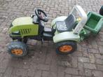 Traptractor met kar en sleephaak, Kinderen en Baby's, Speelgoed | Buiten | Skelters, Ophalen, Gebruikt, Overige merken