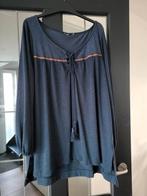 Mat fashion truitje donkerblauw L/XL (48/50), Kleding | Dames, Grote Maten, Ophalen of Verzenden, Zo goed als nieuw, Trui of Vest