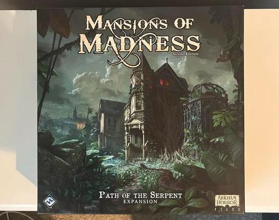 Mansions of Madness: Path of the Serpent Uitbreiding, Hobby en Vrije tijd, Gezelschapsspellen | Bordspellen, Nieuw, Een of twee spelers