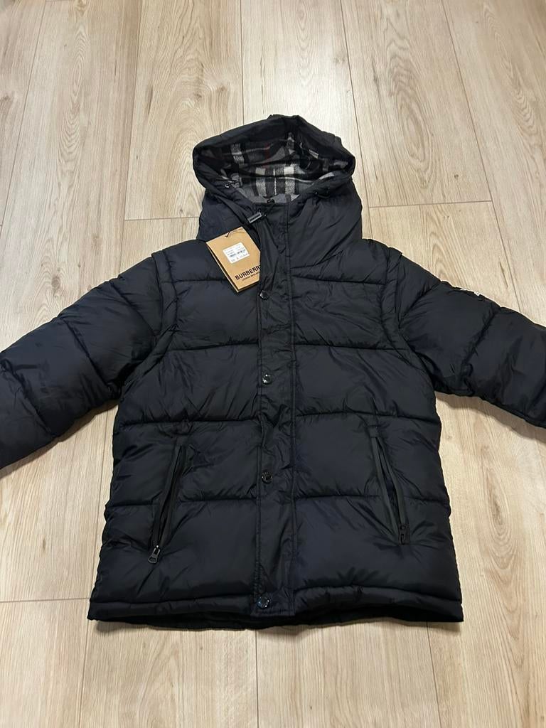 Burberry puffer jas, Ophalen of Verzenden, Zo goed als nieuw, Maat 52/54 (L), Zwart