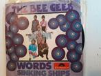 Bee gees 7inch words, Ophalen of Verzenden, Zo goed als nieuw, Pop