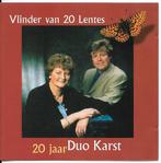 Duo Karst- Vlinder van 20 Lentes, Cd's en Dvd's, Cd's | Nederlandstalig, Ophalen of Verzenden, Zo goed als nieuw, Streekmuziek