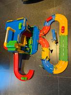 Speelgoed garage Wader met auto‘s, wegen en verkeersborden, Ophalen, Gebruikt, Bouwen