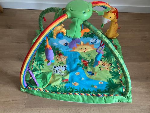 Fisher price speelkleed/ babygym jungle, Kinderen en Baby's, Speelgoed | Speelkleden, Gebruikt, Ophalen