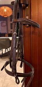 Zwart hoofdstel maat Paard, Verzenden, Zo goed als nieuw, Recreatie