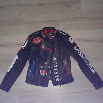 Crazy Lover pu leren jasje S/36 beschikbaar voor biedingen