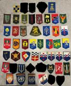 Mouwemblemen Koninklijke Landmacht, Verzamelen, Embleem of Badge, Nederland, Ophalen of Verzenden, Landmacht